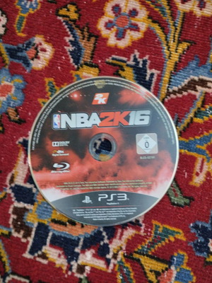 NBA 2k16 PS3 damaged disc only