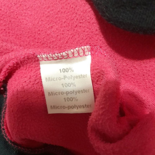 Women's fleece shirt like new, pink, size L