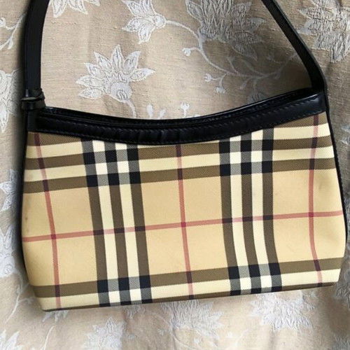 Burberry Nova Check Small Shoulder Bag σαν καινούργιο, μπεζ