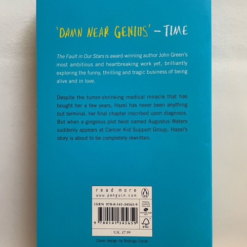 The Fault in Our Stars by John Green new, English