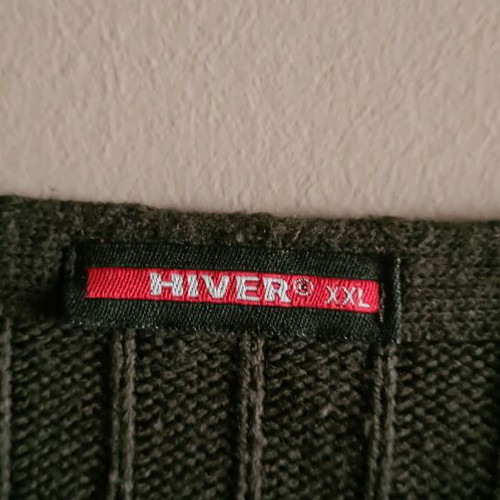 Hiver men's pullover like new, green, XXL