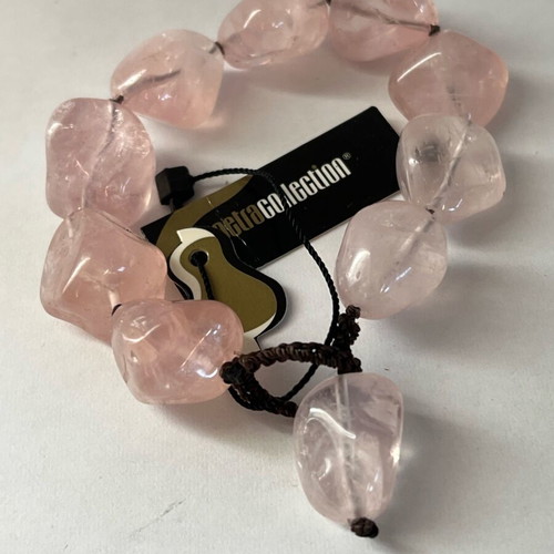 Petra Collection bracelet like new with pink stone