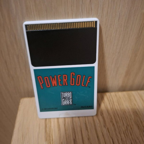 Power Golf Turbo Grafx 16 Hucard used game