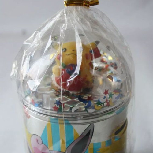 Vintage Pokemon Pikachu Blastoise metal coin bank Nintendo new 2000
