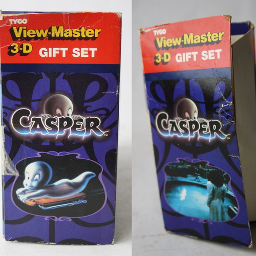 VINTAGE 1994 VIEW MASTER CASPER MOVIE GIFT SET TYCO 3D VIEWER