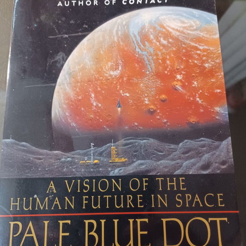 Carl Sagan Pale Blue Dot βιβλίο σαν καινούργιο, αγγλικά