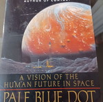 Carl Sagan Pale Blue Dot βιβλίο σαν καινούργιο, αγγλικά