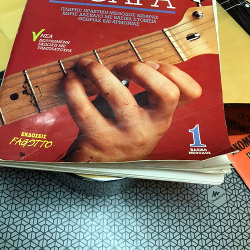 Pearl River classical guitar set used with books and accessories