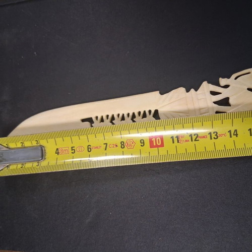 Letter opener camel bone used, good condition