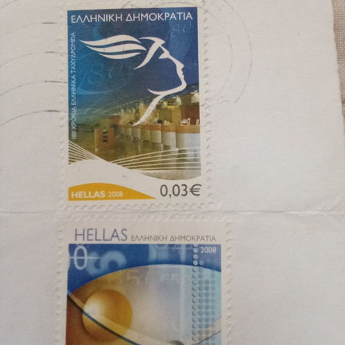 Stamp collection used, part 1, mini collection