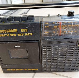 Vintage ραδιοκασετοφωνο SOUNDCORDER 303