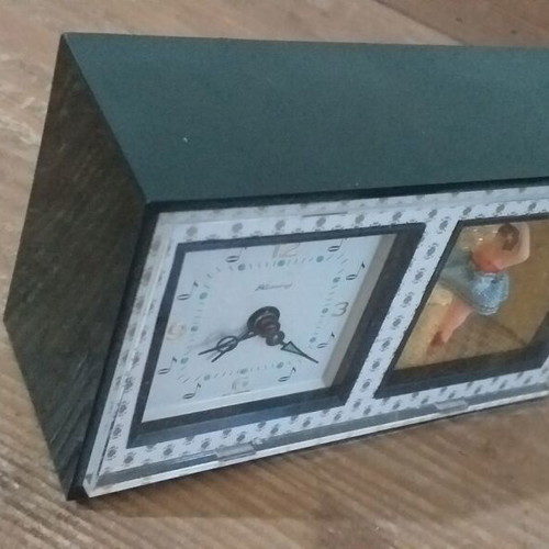 Blessing clock with ballerina used