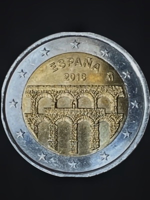 Κέρμα 2 ευρώ Ισπανίας 2016, σαν καινούργιο