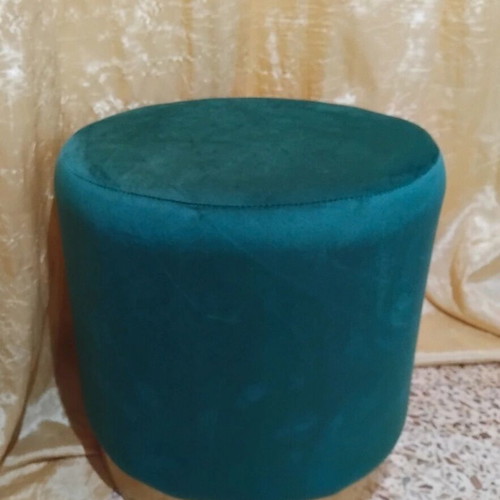 Ottoman stool new in modern design with green color