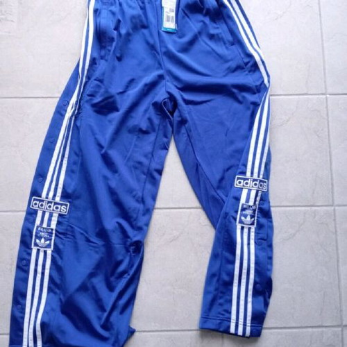 Adidas adibreak pants new, unisex, white and blue, sizes S-L