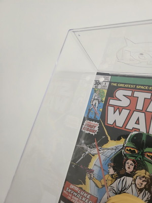 Luke Skywalker #01 Comic Cover used, box missing