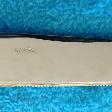 Set of 8 knives used stainless steel vintage Art Nouveau design