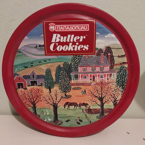 Tin collectible box used
