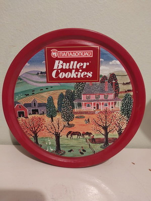 Tin collectible box used