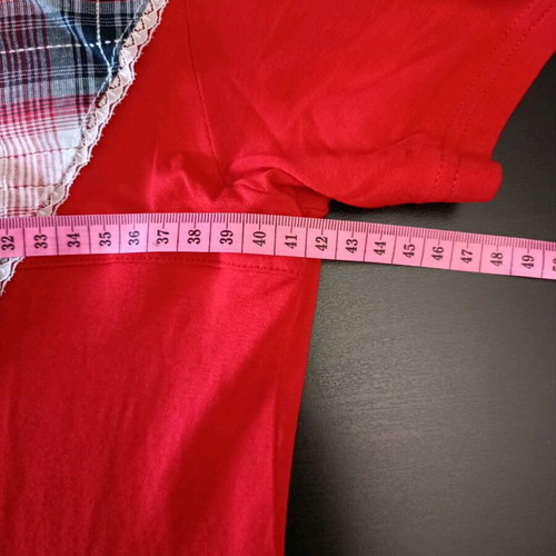 Midi dress red new, size Medium, Elxis