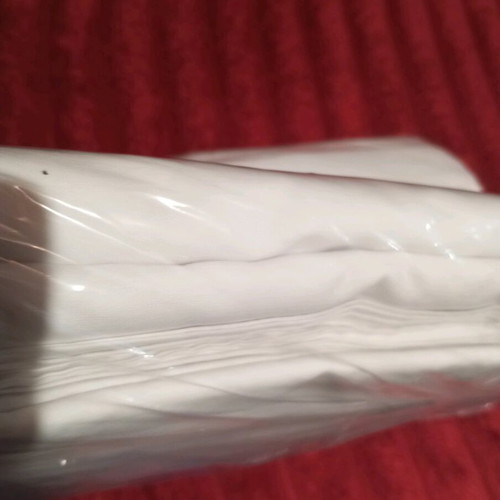 Two white super king duvet covers like new