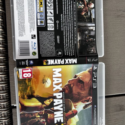 Max Payne 3 PS3 game used