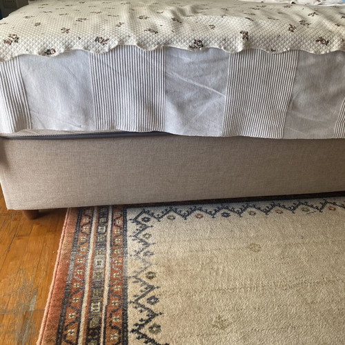 Chi Strom double bed 160x200 with storage and mattress