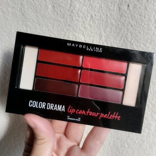 Maybelline Color Drama lips palette new