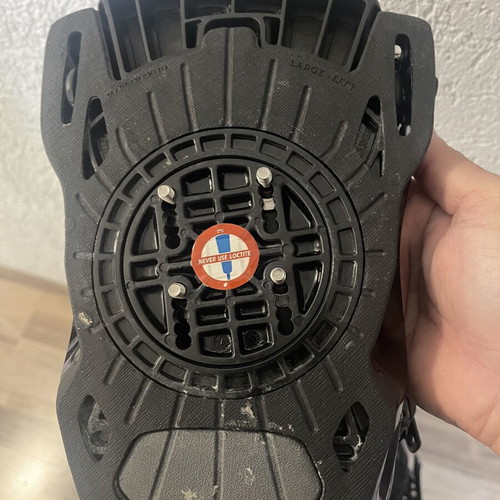 Rome United Flex-4 snowboard bindings size L used