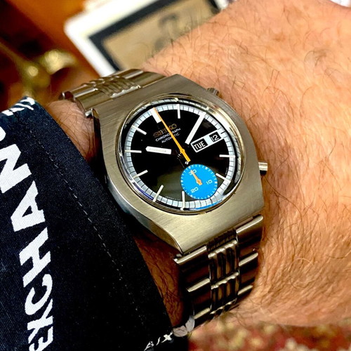 Seiko Bruce Lee automatic 1970s steel 40mm like new