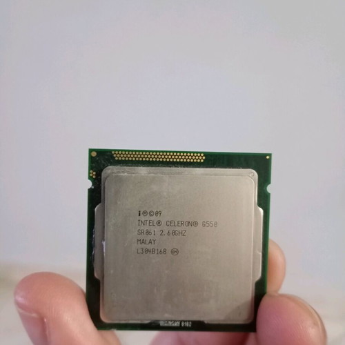 Intel Celeron G550 2.60GHz processor used, Socket 1155