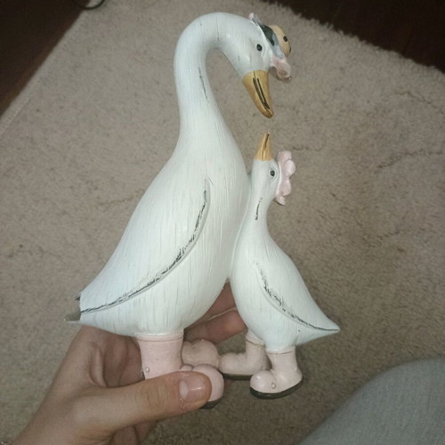 Figure with geese used
