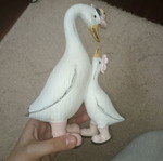 Figure with geese used