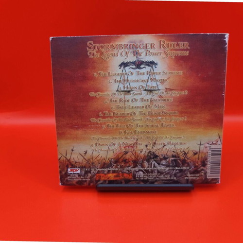 Domine Stormbringer Ruler CD used, epic power metal digipak