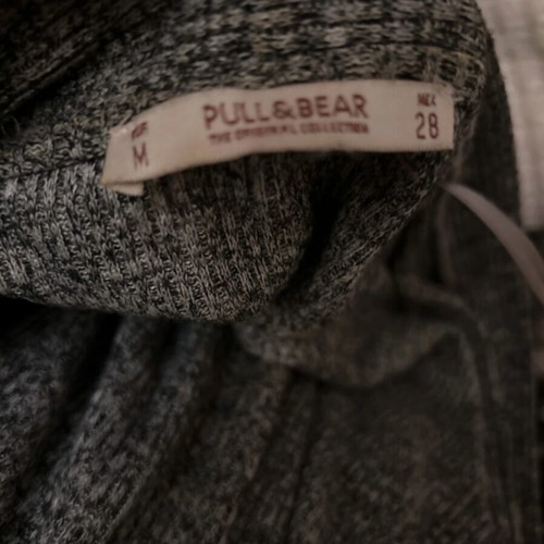 Gray long cardigan like new Pull & Bear