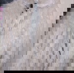  Forever 21 Faux Fur Coat Jacket Large Cream Γυναικείο Γούνινο Παλτό Μπουφάν Πανοφώρι Μπεζ Κρεμ