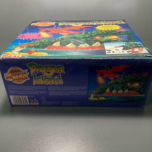 Mighty Max Storms Dragon Island used collectible set with original box