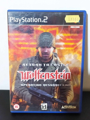 Return to Castle Wolfenstein: Operation Resurrection PlayStation 2 like new
