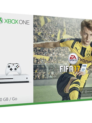 Microsoft Xbox One S console FIFA 17 Edition used, boxed