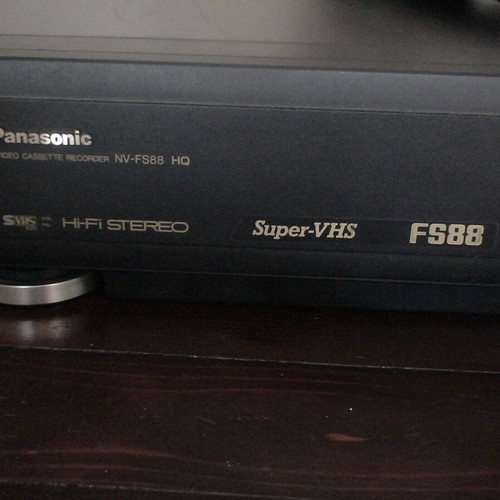 Panasonic NV-FS88 SVHS video cassette recorder used, defective