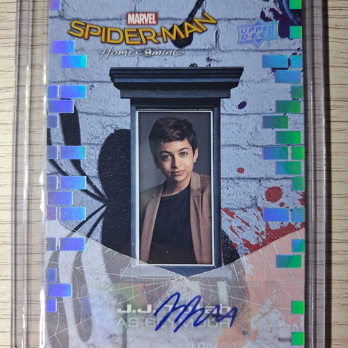 J.J. Totah Marvel Spider-Man Homecoming Upper Deck Autograph Card 2017