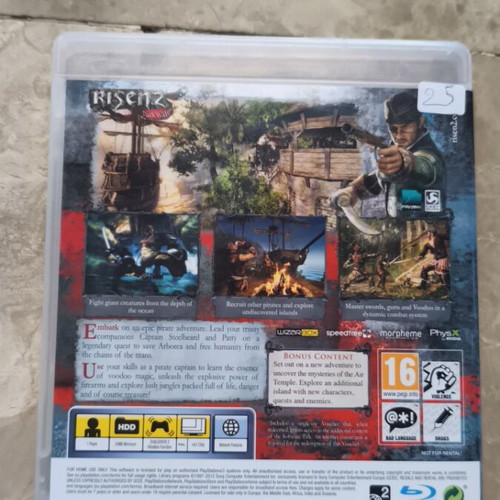 Risen 2 Dark Waters PS3 used in excellent condition