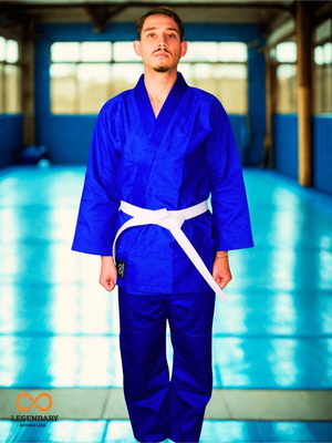 Legendary Judo Set Premium Blue 450GSM New