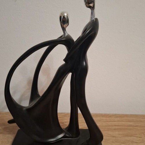 Decorative table statue new, height 25 cm