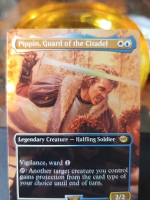 Magic the Gathering Lord of the Rings Pippin, Guard of the Citadel nm condition