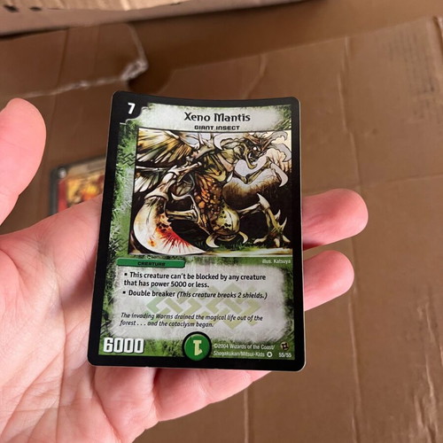 Duel Masters Xeno Mantis κάρτα σαν καινούργιο