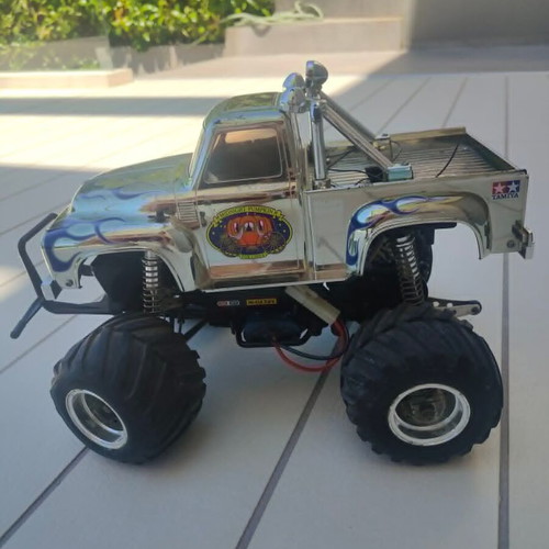 Tamiya Midnight Pumpkin RC Monster Truck used, non-working, complete set