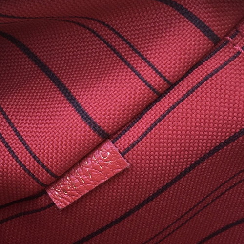 LV backpack small size as new, red