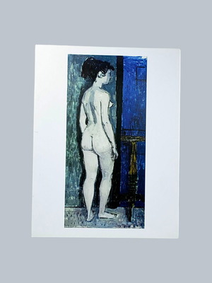 Giannis Moralis Nude 1951 Art Print like new