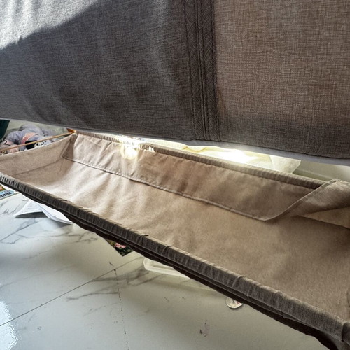 Chipolino Sweet Dreams bedside crib used with mattress and wheels